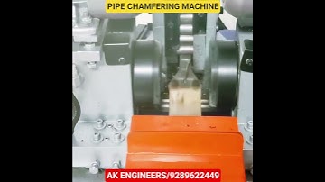 PIPE CHAMFERING MACHINE #shorts #madeinindia #bending