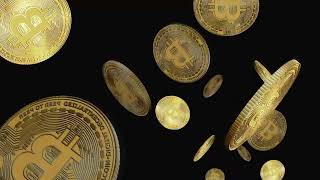 Bitcoin Animation l Bitcoin background l HD