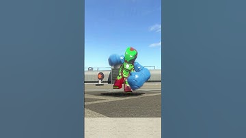 A Bomb Transforms into Green & Red Ironman 42 - LEGO Marvel Super Heroes