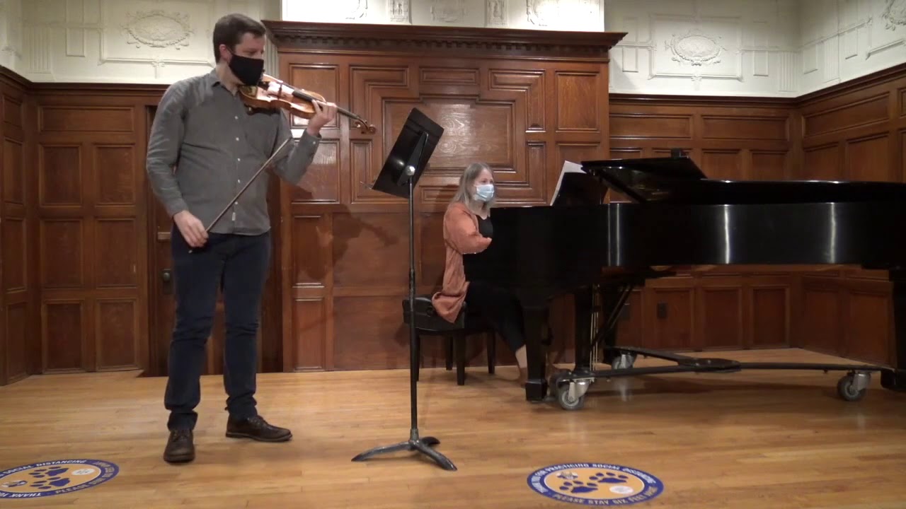 Vera Parkin (piano) & Matt Pickart (violin) Eight Bells and All's