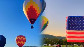Amazing Colorful Time Lapse Of Hot Air Balloons In America Wonderful Experience In Riding Show Case