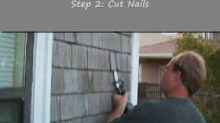 Wood Shake Removal