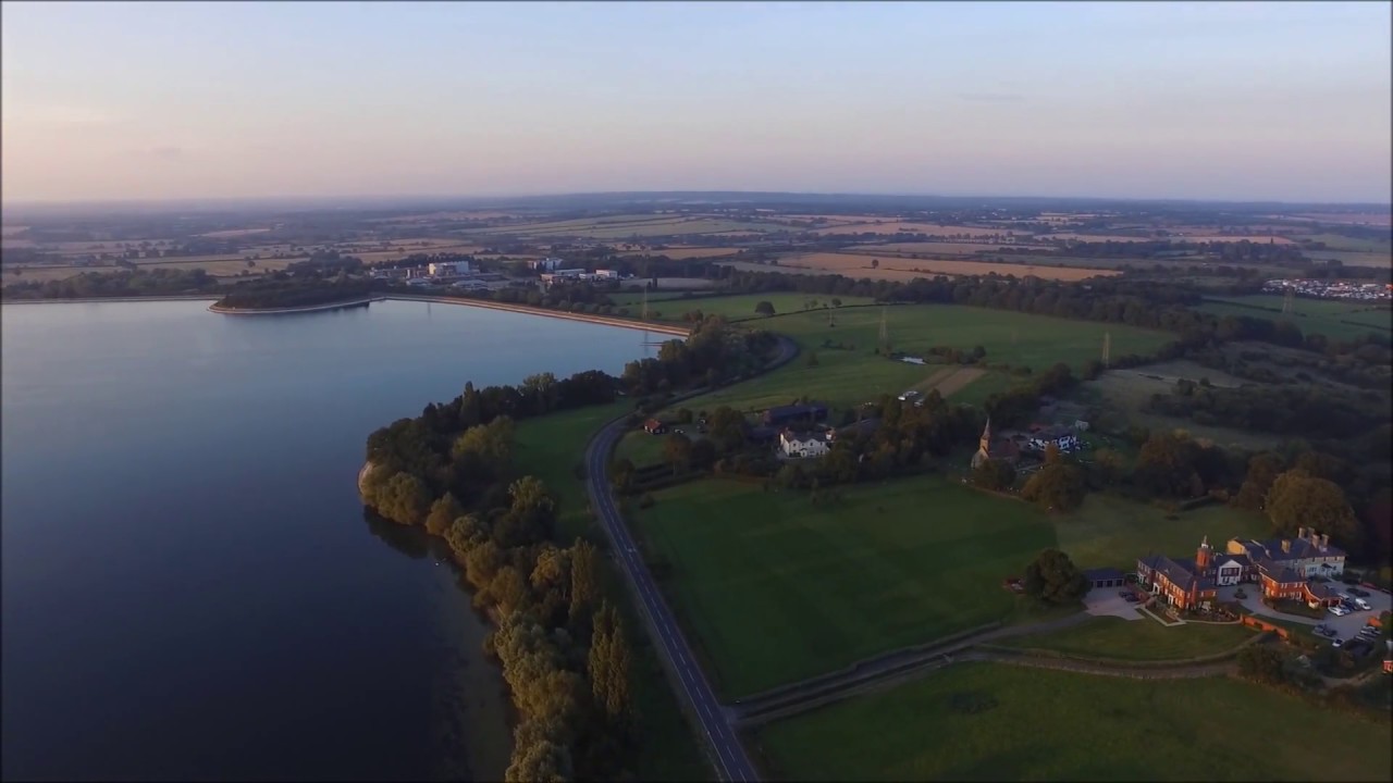 Hanningfield Reservoir ( by Drone ) - YouTube
