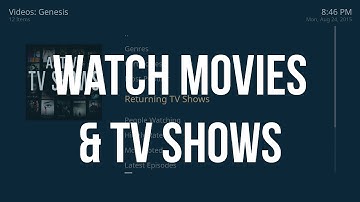 HOW TO Watch Movies & TV Shows (Genesis) on OSMC Raspberry Pi Kodi - August 2015