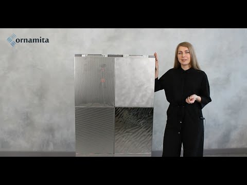 Video: Ornamita Dekoratif çelik