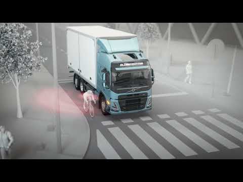 Neues Sicherheitssystem zum Schutz von Radfahrern und Fussgängern | Volvo Trucks Schweiz