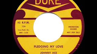 Video thumbnail of "1955 HITS ARCHIVE: Pledging My Love - Johnny Ace"