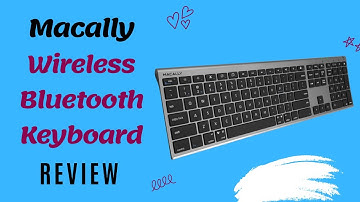 Macally Draadloos Bluetooth Apple-toetsenbord: Review van naadloos typen op meerdere apparaten