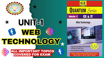 Web Technology || Unit -1 || AKTU ||  @agradelearning   #btech #semester #aktuexam #webtechnologies