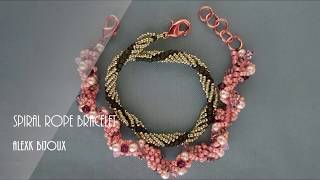 Seed Beaded Basic Spiral Rope Bracelet | Beadweaving Tutorial