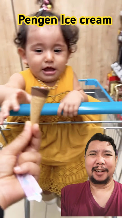 Nangis Pengen Ice cream!?? #comedy #cute #shortsvideo