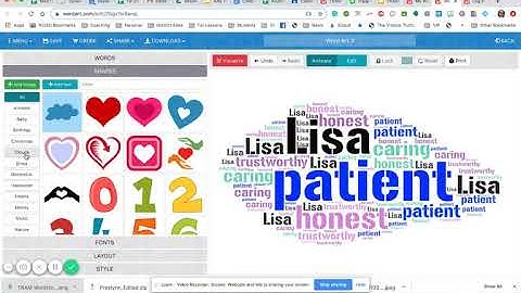 Creating a Wordcloud on a Google Chromebook