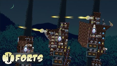 Ray Cannons | Forts - Multiplayer Gameplay | Ep.281