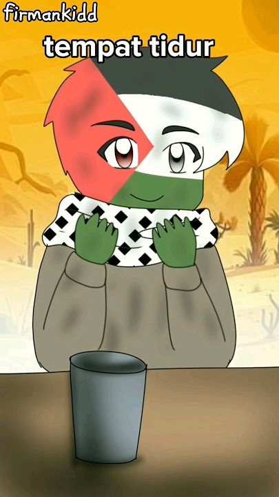 ramadhan palestine #kartun #animasi #countryhumans #palestine