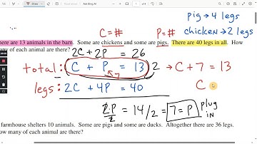Systems of Equations Word Problems : Kuta Software WS