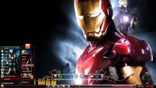 iron man tema para windows 7