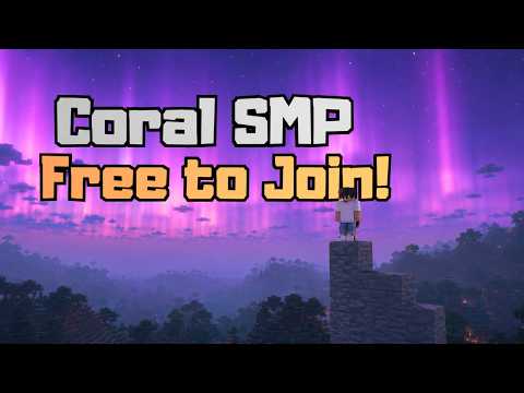 🔴 Building & Hanging Out with the CoralSMP Community!