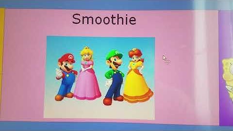 My By The Drinks list