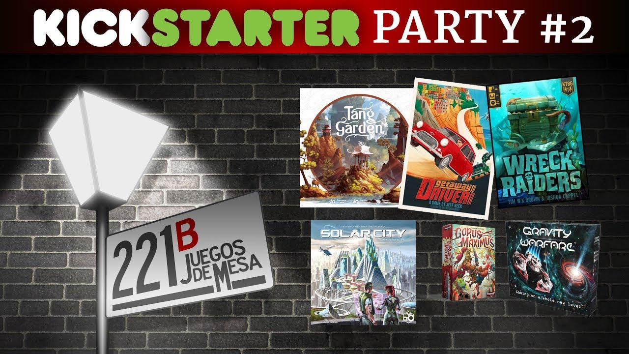 Kickstarter Party #2 - Revisando juegos de mesa