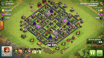 Th9 dark elixir farming best method with low cost troops- Clash of clans
