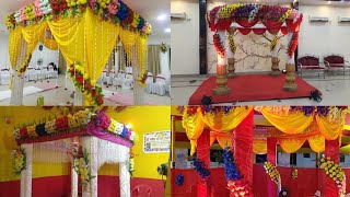 Indian wedding mandap decoration ideas❤️❤️||#wedding #mandapflowerdecoration