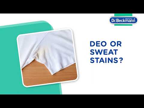 How to remove deodorant & sweat stains +  nasty odours? 🤔👉  with expert treatment by Dr. Beckmann  🌊