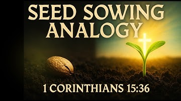 Seed Sowing Analogy 1 Cor 15:36