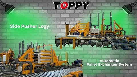 SIDE PUSHER LOGY® – The Fastest Automatic Pallet Exchanger in Action (Overview of Installations)