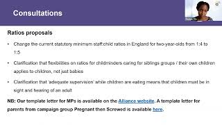 Webinar - Early years update: autumn 2022 Guide