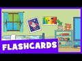 Learn Rooms of the House | Talking Flashcards