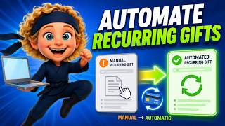 How do you convert Manual Recurring Gifts to Automated Gifts in Raiser’s Edge NXT