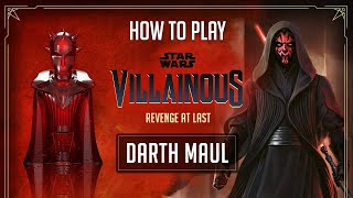 How To Play Darth Maul In Star Wars Villainous