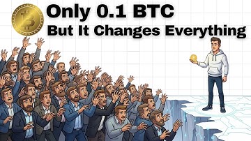 Waarom het bezitten van slechts 0,1 Bitcoin alles zou kunnen veranderen