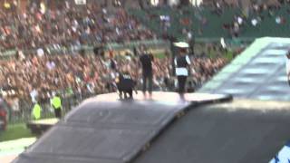 Double backflip in rollerblades - Nitro Circus Live