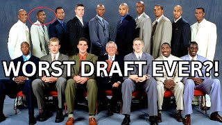 The WORST NBA Draft Class EVER (2000 NBA Draft Worse than 2024!)