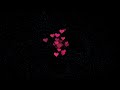 Floating hearts overlay effect  free download