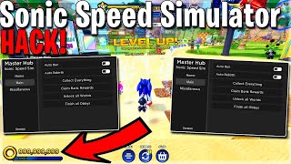 NEW] Sonic Speed Simulator Script GUI Hack, Best Auto Farm, Infinite  Rings