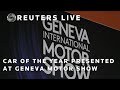 Live car of the year presented at geneva international motor show