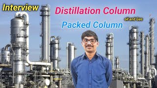 Distillation Column Packed column interview question most important #packed #Column