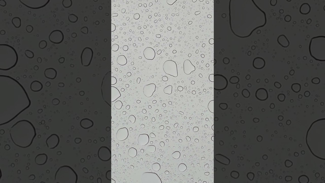 Rain on Window | 1 Hour Natural Rain Sounds for Sleep, Study & Relaxation