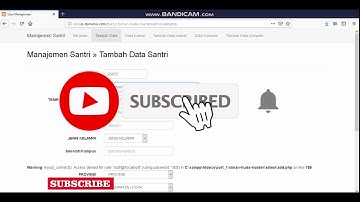 SISTEM INFORMASI SANTRI BERBASIS WEB