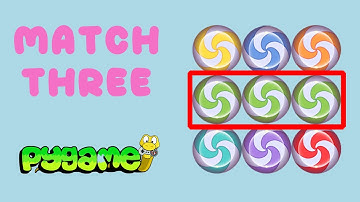 ASMR Programming - Match Three Game in Python and Pygame