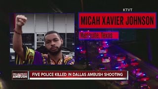 Five police officers killed in Dallas ambush shootings