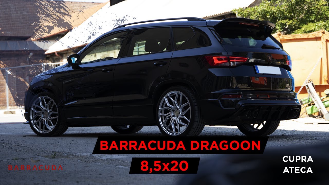 Cupra ATECA mit 20 Barracuda Draoon Felgen Ultralight 