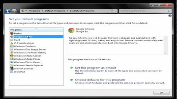 How to set a browser as the default browser on Windows 7 tutorial (HD)