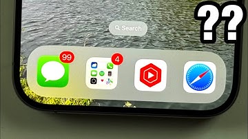Can You Hide Dock on iPhone iOS 18? (no)
