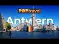 Walking in ANTWERP / Belgium 🇧🇪- Windy Day in the Old Town - 4K 60fps (UHD)