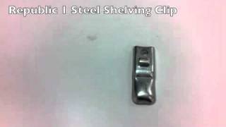 Republic Steel Shelving Clip 888-578-1578