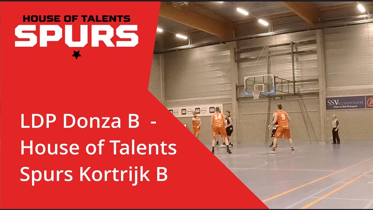LDP Donza B House of Talents Spurs Kortrijk B YouTube