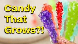 Can You Actually Grow Candy | Rock Candy Science Experiment